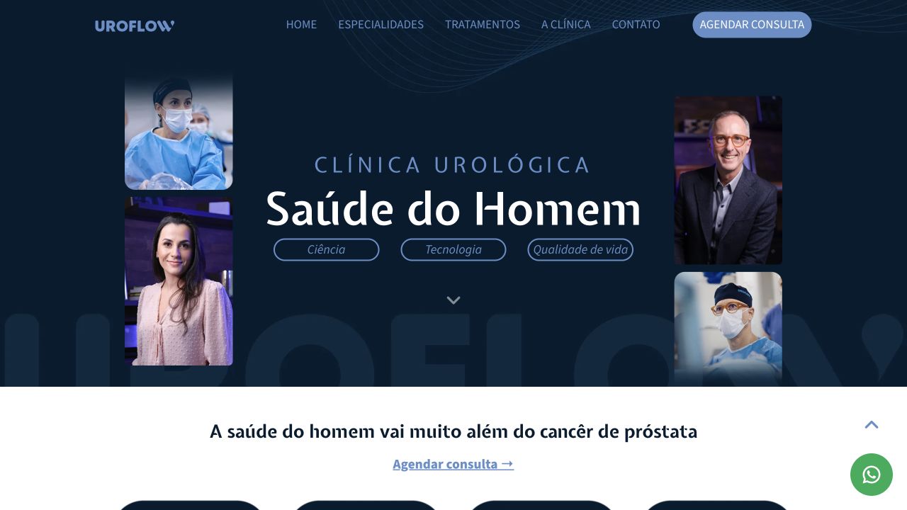 Site da Clínica Uroflow